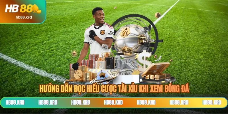 Hướng dẫn đọc hiểu cược tài xỉu khi xem bóng đá